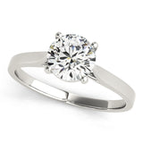 Round Solitaire Engagement Ring