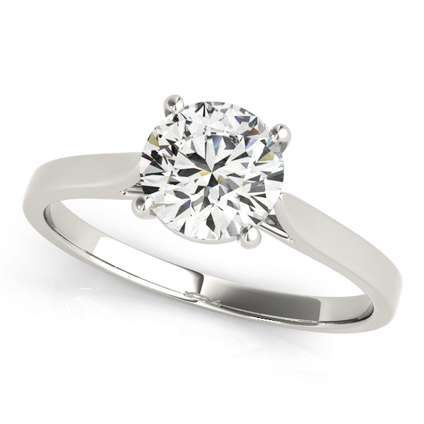 Round Solitaire Engagement Ring