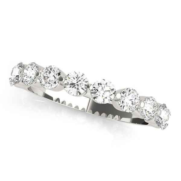Single Prong Wedding Band