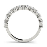 Single Prong Wedding Band - alt view