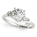 Round Engagement Ring