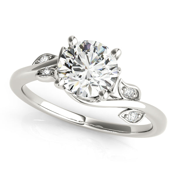 Round Engagement Ring