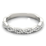 Twisted Wedding Band - alt view
