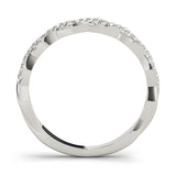 Twisted Wedding Band - alt view