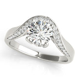 Round Engagement Ring