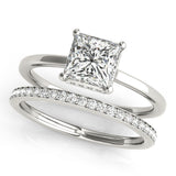 Princess Cut Engagement Ring - alt view