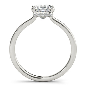 Princess Cut Engagement Ring - alt view