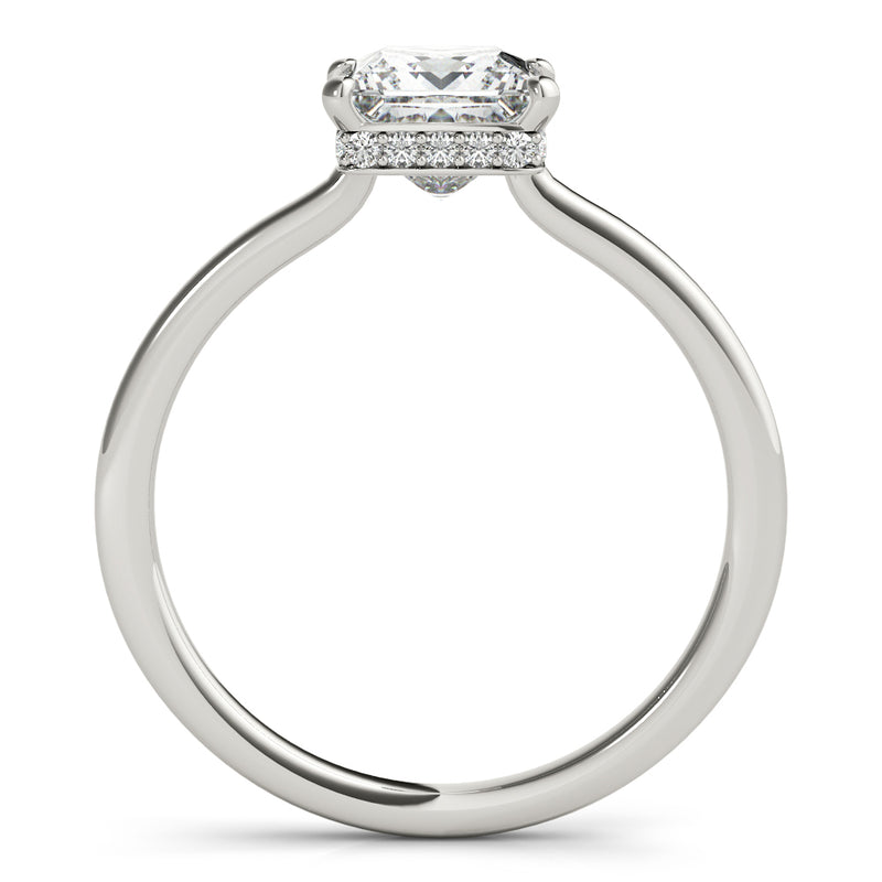 Princess Cut Engagement Ring - alt view