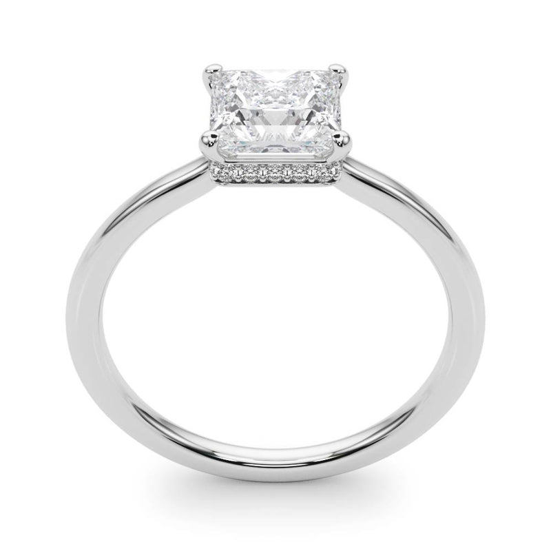 Princess Cut Engagement Ring - alt view