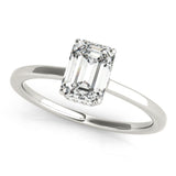 Emerald Cut Engagement Ring (51140-E)