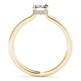 Emerald Cut Engagement Ring (51140-E)