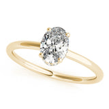 Oval Engagement Ring (51141-E)