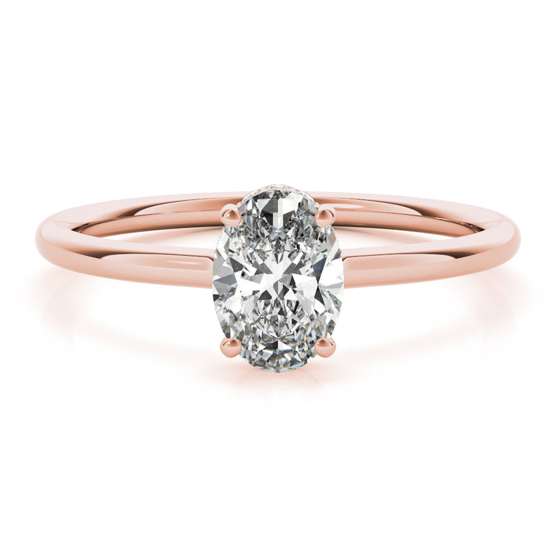 Oval Engagement Ring (51141-E)