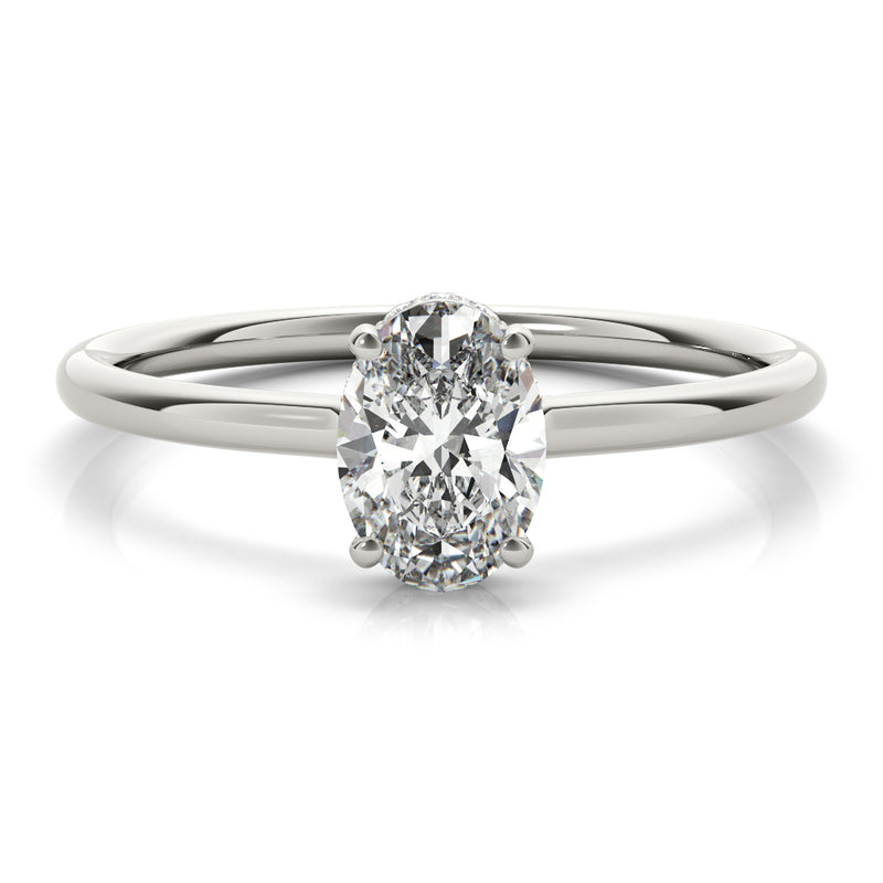 Oval Engagement Ring (51141-E)
