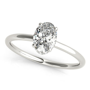 Oval Engagement Ring (51141-E)
