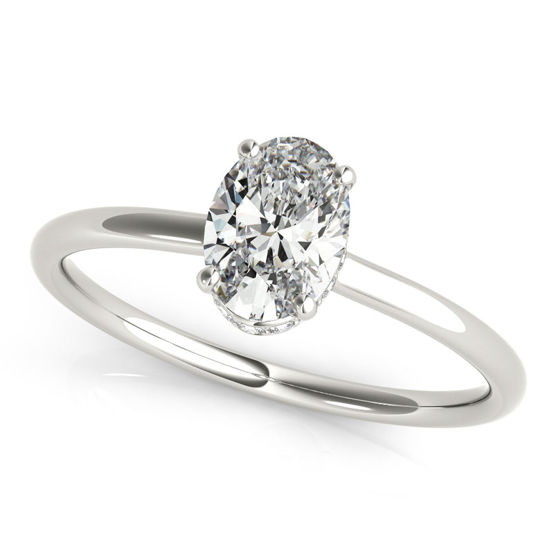 Oval Engagement Ring (51141-E)