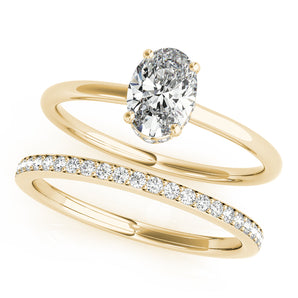 Oval Engagement Ring (51141-E)