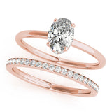 Oval Engagement Ring (51141-E)