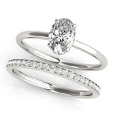 Oval Engagement Ring (51141-E)