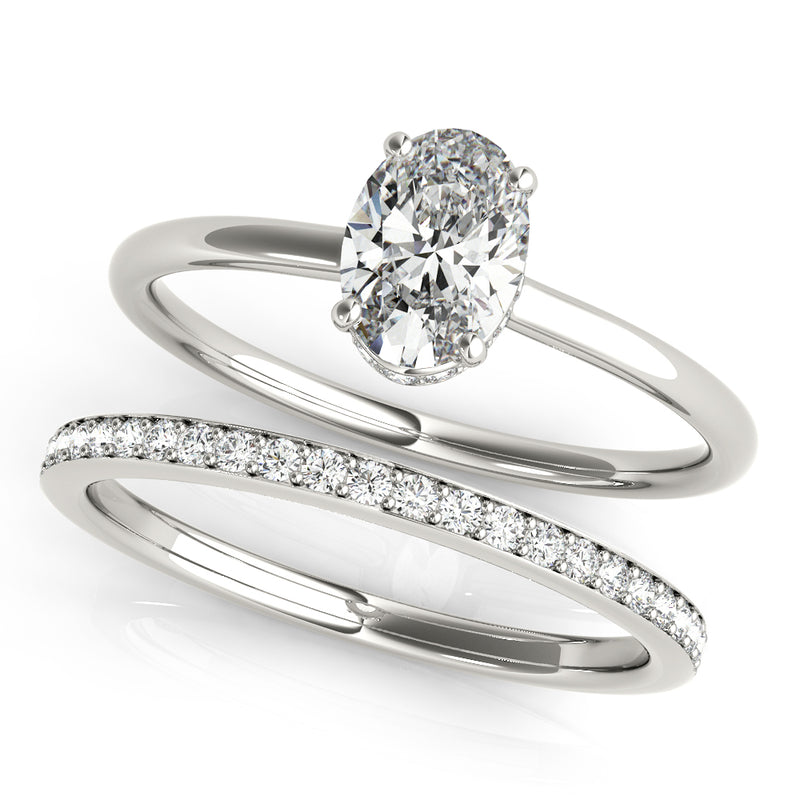 Oval Engagement Ring (51141-E)
