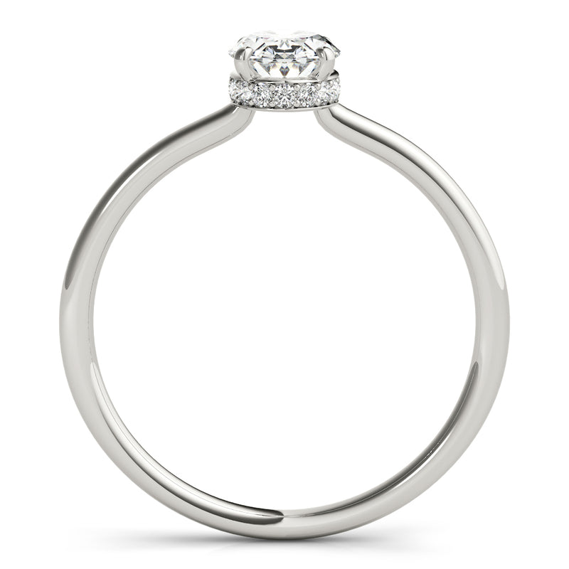 Oval Engagement Ring (51141-E)