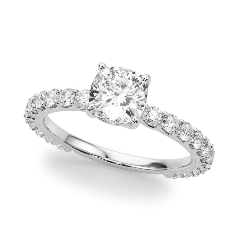 Cushion Engagement Ring