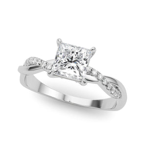 Square Engagement Ring