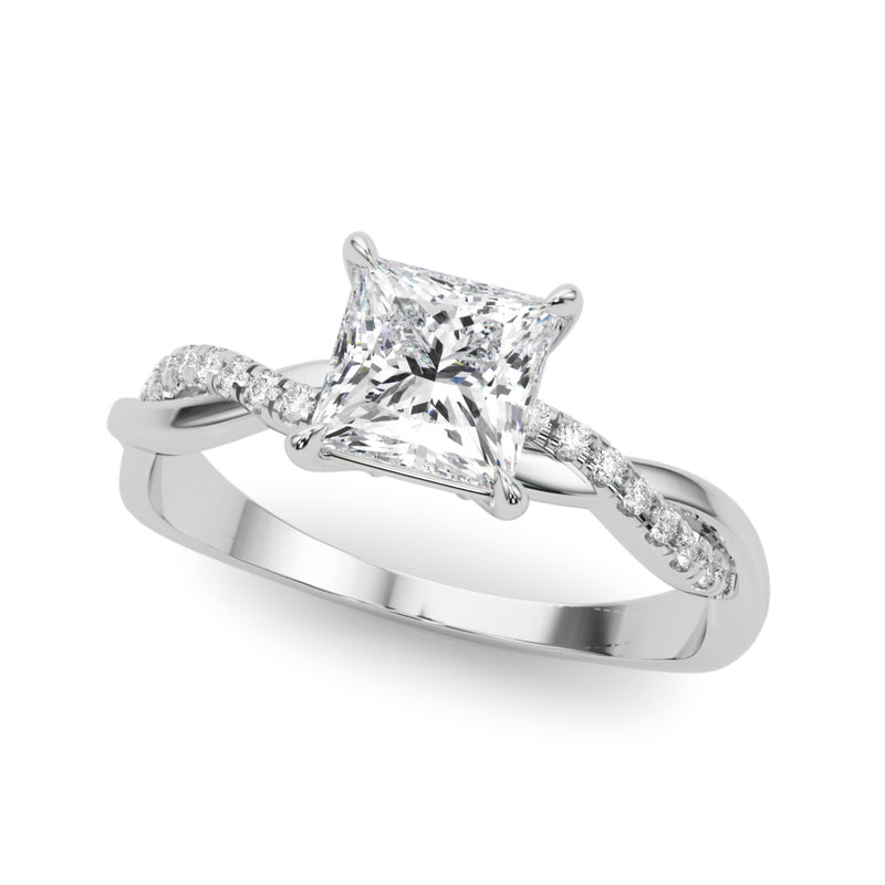 Square Engagement Ring