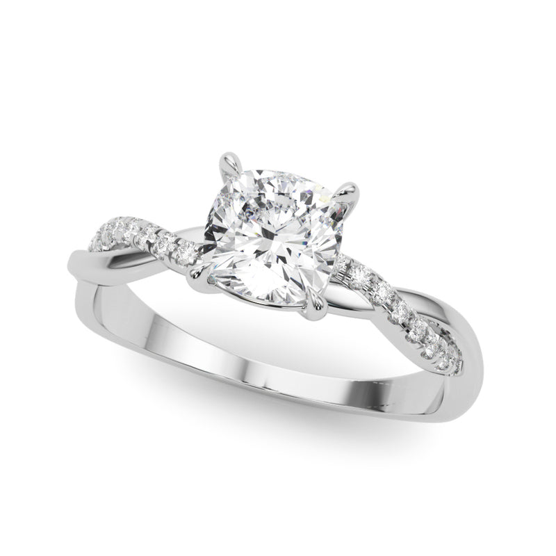Cushion Engagement Ring