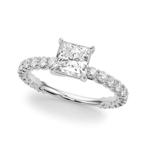 Square Engagement Ring