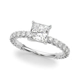Square Engagement Ring