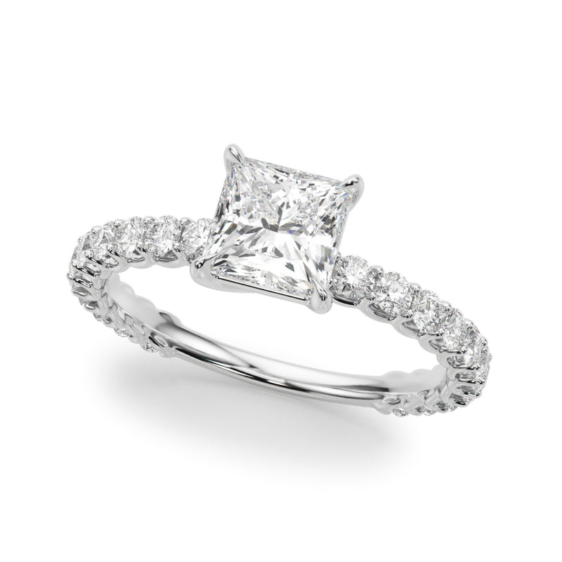 Square Engagement Ring