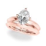 Knife Edge Solitaire Eng Ring Engagement Ring (51242-E)