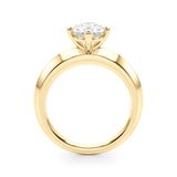 Knife Edge Solitaire Eng Ring Engagement Ring (51242-E)