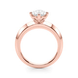 Knife Edge Solitaire Eng Ring Engagement Ring (51242-E)