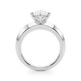 Knife Edge Solitaire Eng Ring Engagement Ring (51242-E)