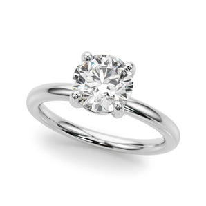 Round Solitaire Engagement Ring