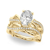 Ov Center Engagement Ring (51285-E)