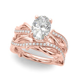 Ov Center Engagement Ring (51285-E)
