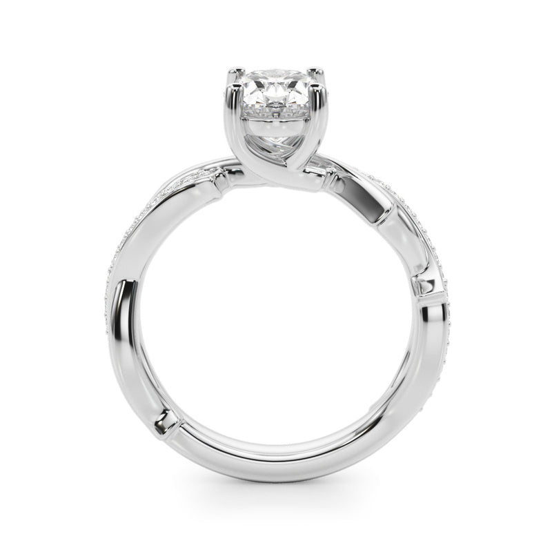 Ov Center Engagement Ring (51285-E)