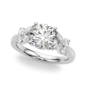 Round Rd Rd Sides Engagement Ring