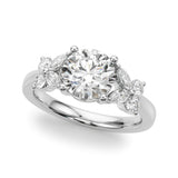 Round Rd Rd Sides Engagement Ring