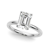 Emerald Engagement Ring