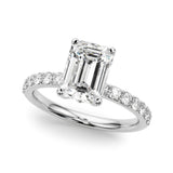Emerald Engagement Ring