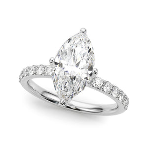 Marquise Engagement Ring (51321-E)