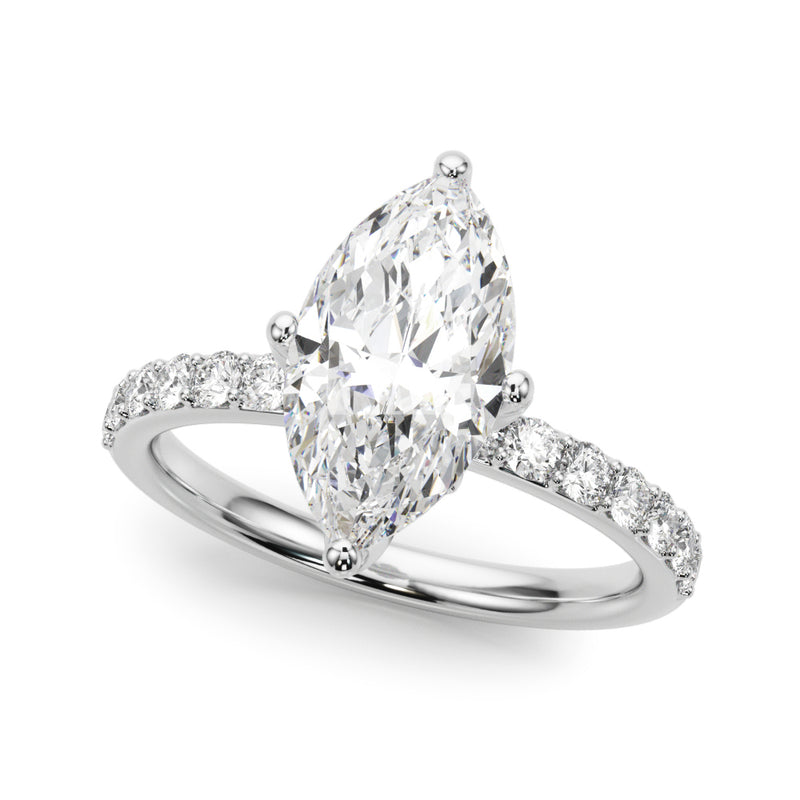 Marquise Engagement Ring (51321-E)