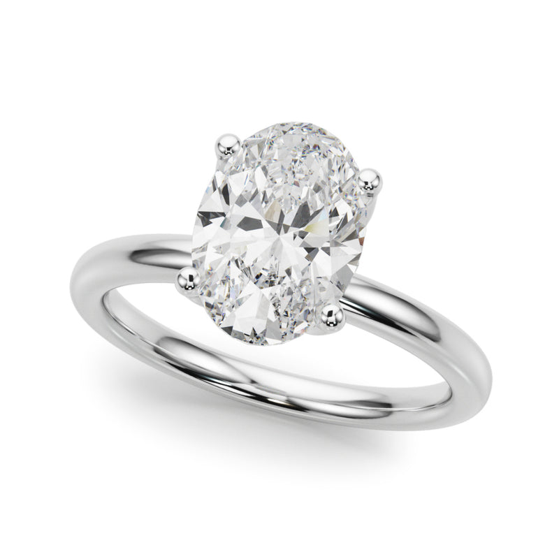 Oval Engagement Ring