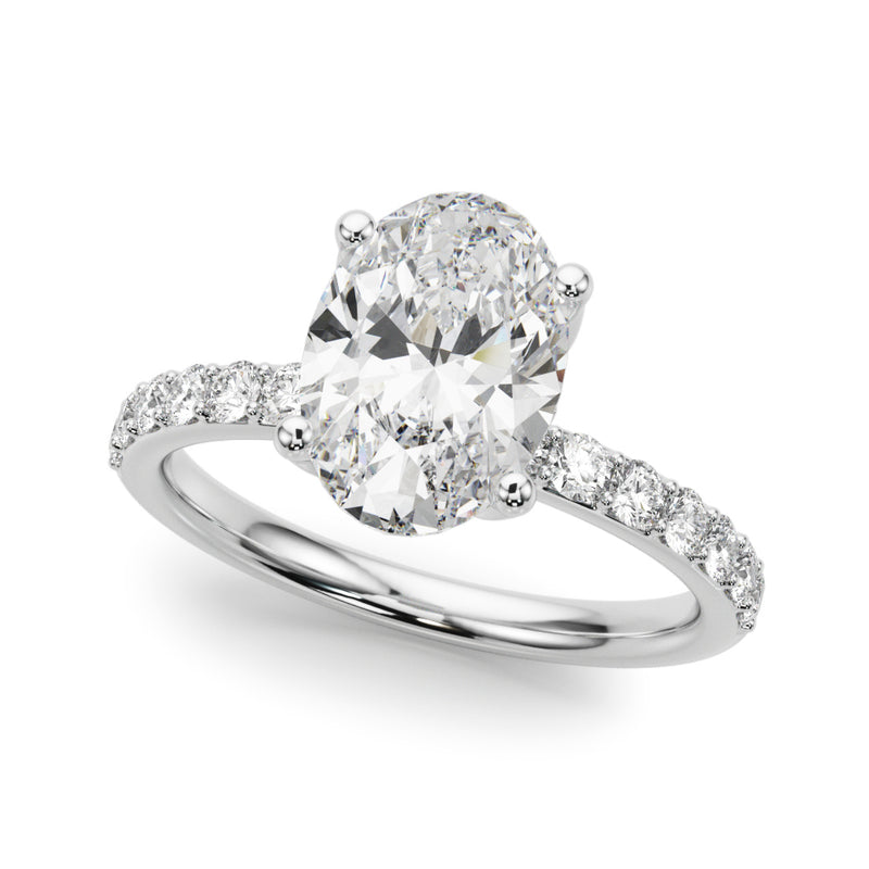 Oval Engagement Ring