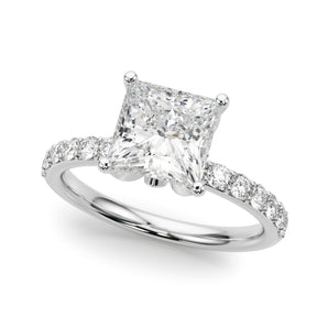 Square Engagement Ring