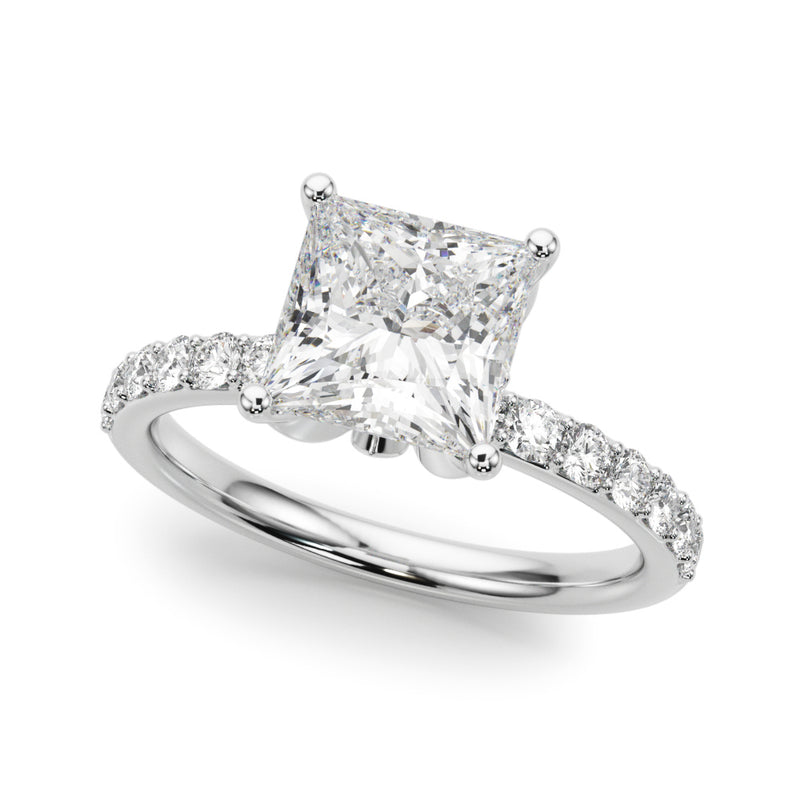 Square Engagement Ring